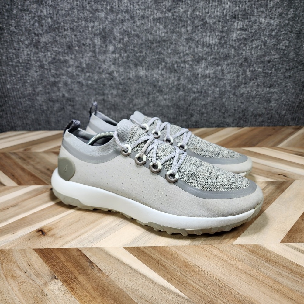 ALLBIRDS Trail Runners SWT Trail Running Shoes White Grey Size 12 Men's